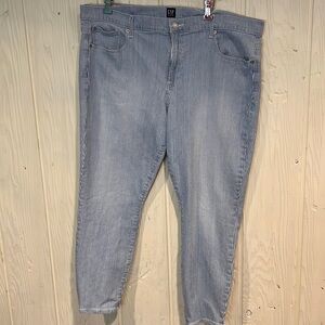 Gap True Skinny Ankle Striped Pants Size 35R